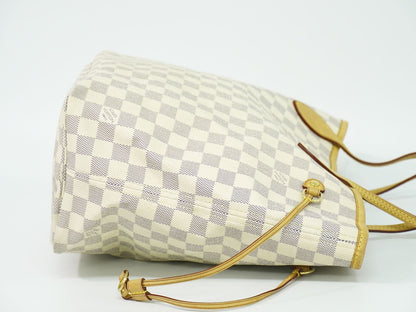 LOUIS VUITTON 旧型 ネヴァーフル MM ダミエ アズール トートバッグ N51107