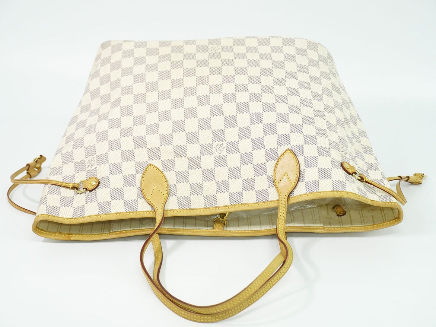 LOUIS VUITTON 旧型 ネヴァーフル MM ダミエ アズール トートバッグ N51107