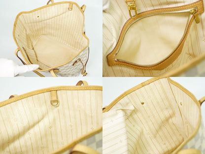 LOUIS VUITTON 旧型 ネヴァーフル MM ダミエ アズール トートバッグ N51107