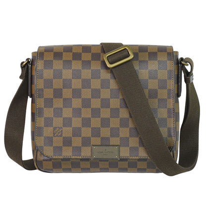 LOUIS VUITTON ディストリクト PM ダミエ エベヌ ショルダーバッグ N41213