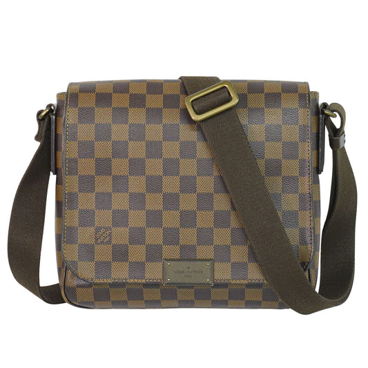 LOUIS VUITTON ディストリクト PM ダミエ エベヌ ショルダーバッグ N41213