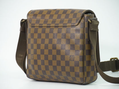 LOUIS VUITTON ディストリクト PM ダミエ エベヌ ショルダーバッグ N41213