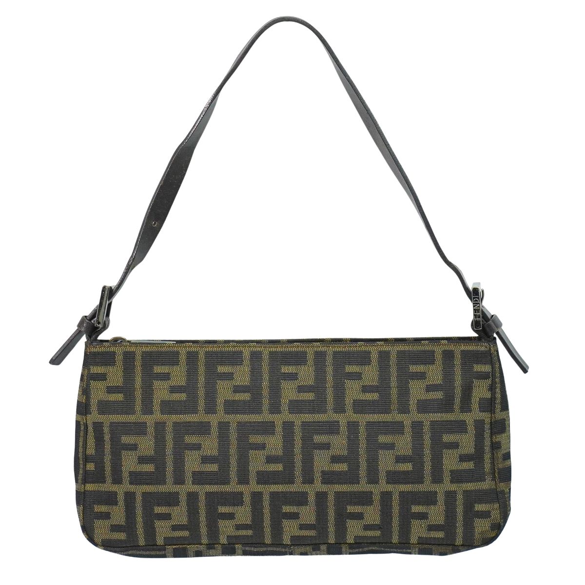 FENDI ズッカ ショルダーバッグ ブラウン