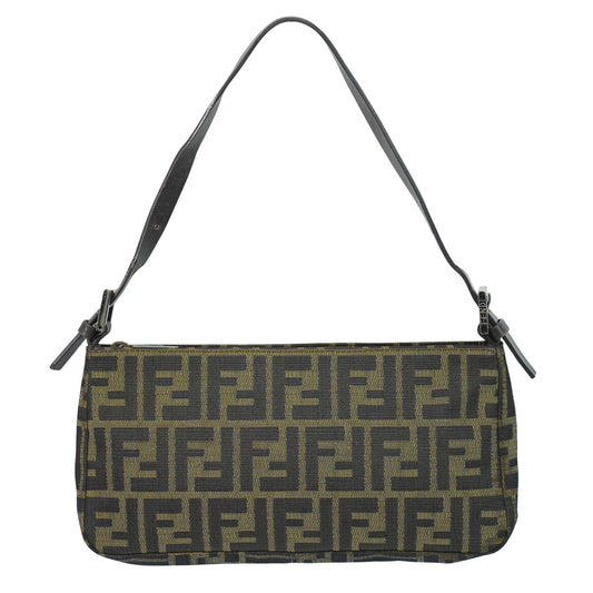 FENDI ズッカ ショルダーバッグ ブラウン