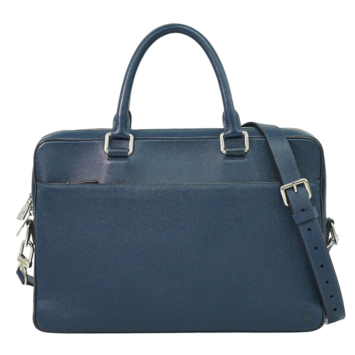 LOUIS VUITTON ポルトドキュマン ビジネス PM タイガ レザー 2WAY ビジネスバッグ オセアン M32716
