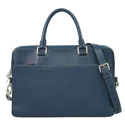 LOUIS VUITTON ポルトドキュマン ビジネス PM タイガ レザー 2WAY ビジネスバッグ オセアン M32716