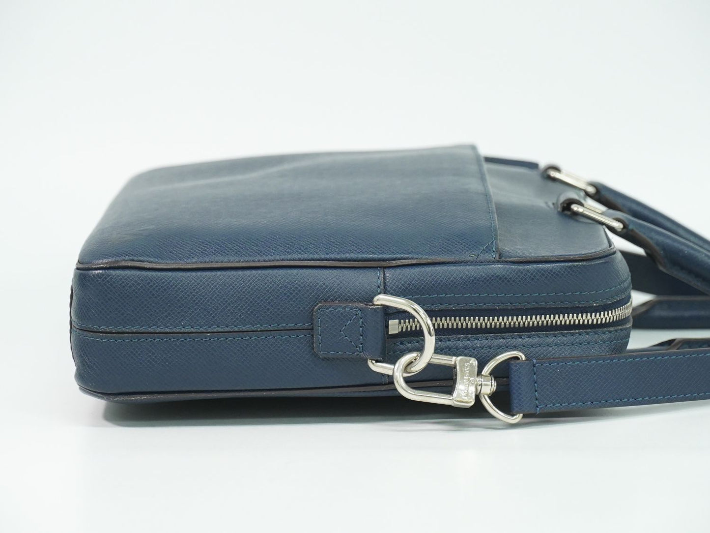 LOUIS VUITTON ポルトドキュマン ビジネス PM タイガ レザー 2WAY ビジネスバッグ オセアン M32716