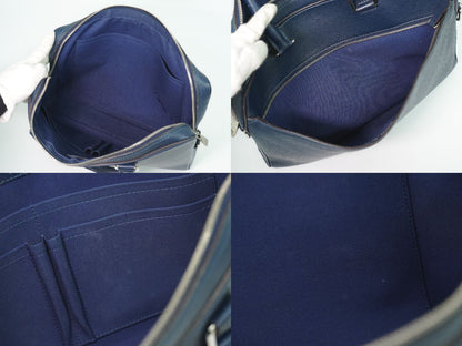 LOUIS VUITTON ポルトドキュマン ビジネス PM タイガ レザー 2WAY ビジネスバッグ オセアン M32716