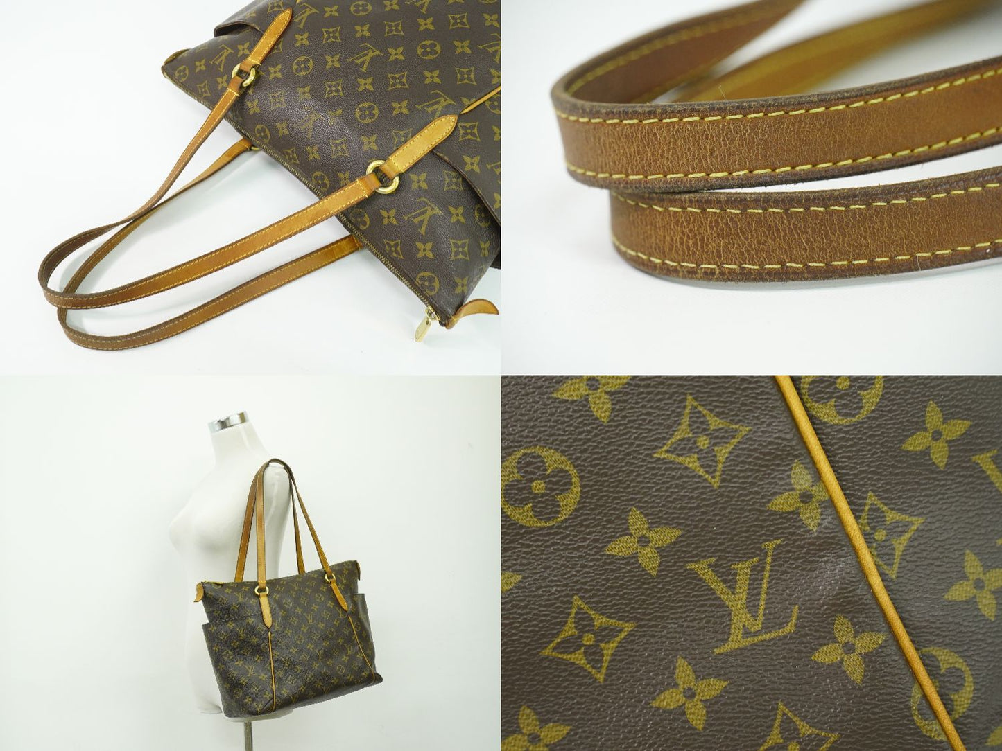 LOUIS VUITTON トータリー MM モノグラム トートバッグ M56689