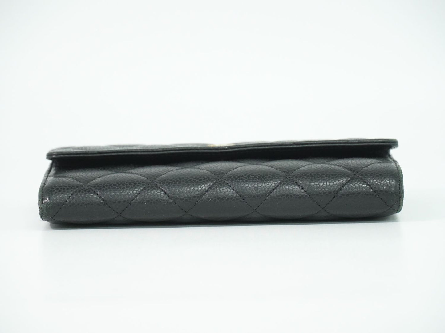CHANEL シャネル ココマーク マトラッセ 長財布 ブラック