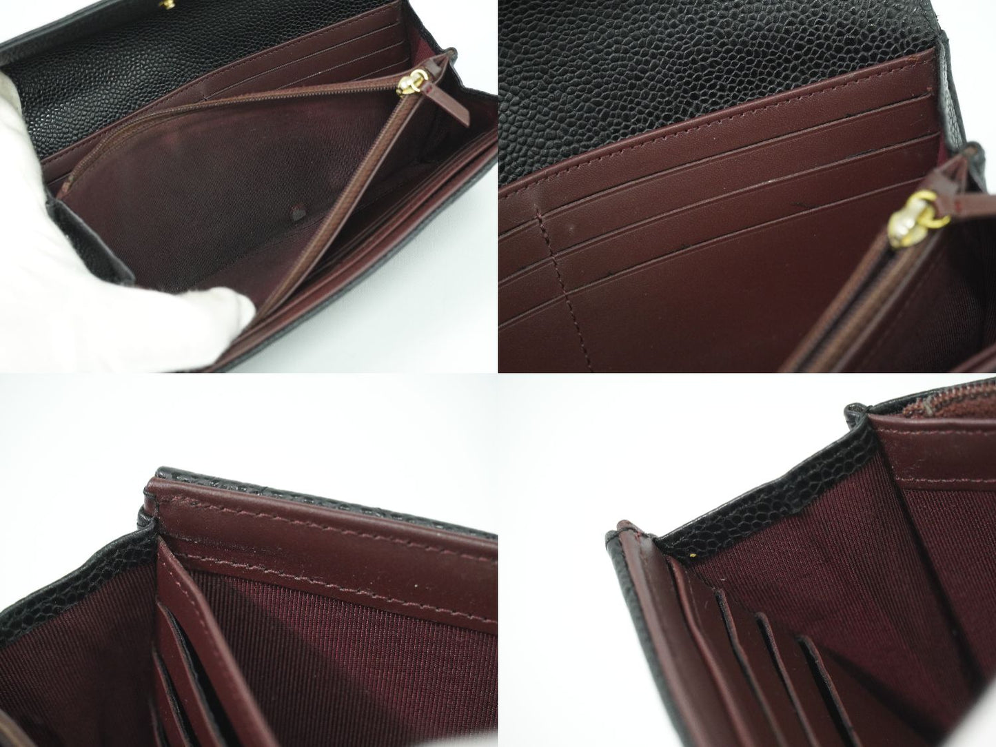 CHANEL シャネル ココマーク マトラッセ 長財布 ブラック