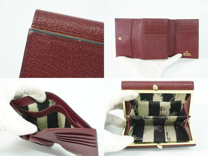Vivienne Westwood オーブ 折財布 ボルドー
