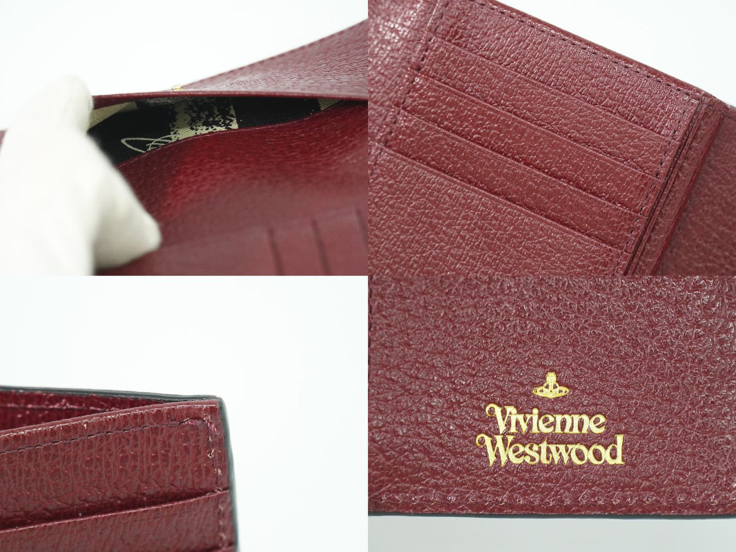 Vivienne Westwood オーブ 折財布 ボルドー