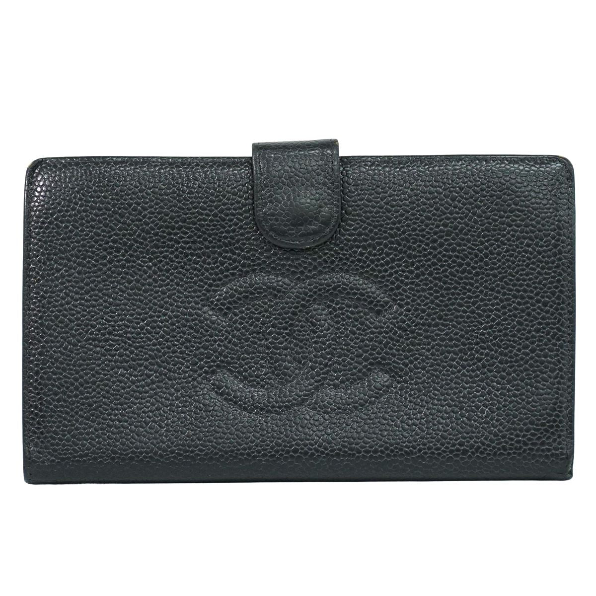 CHANEL ココマーク 長財布 ブラック