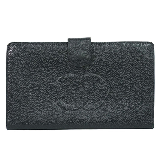 CHANEL ココマーク 長財布 ブラック