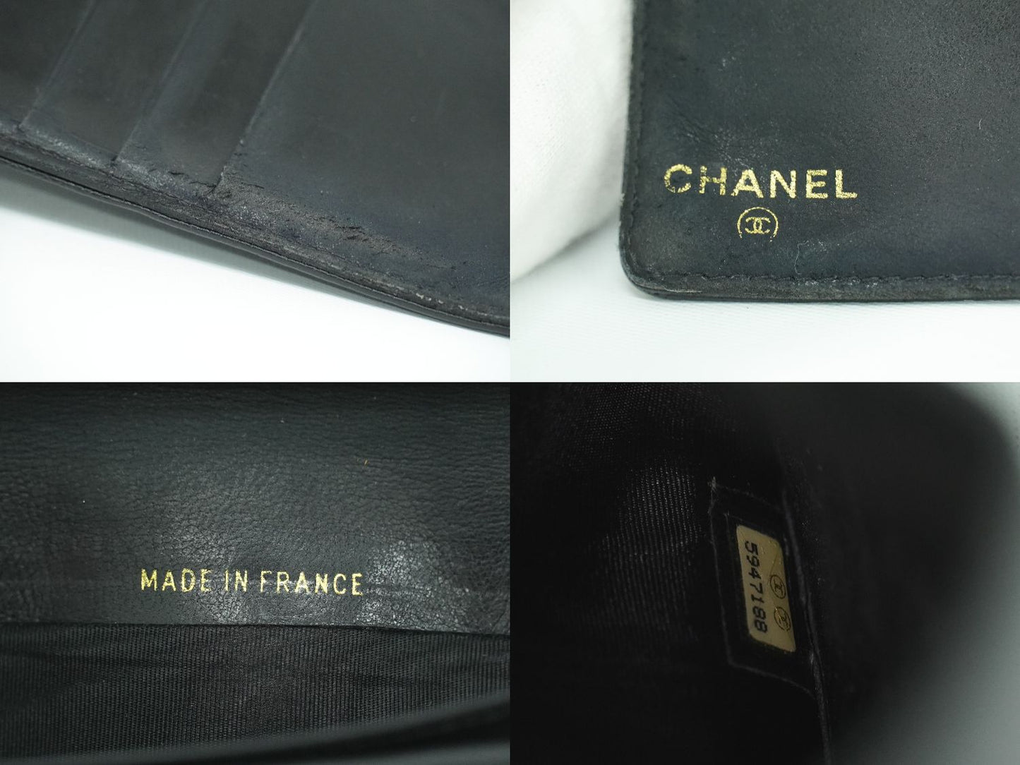 CHANEL ココマーク 長財布 ブラック