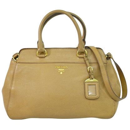 PRADA 2WAY ショルダーバッグ ベージュ