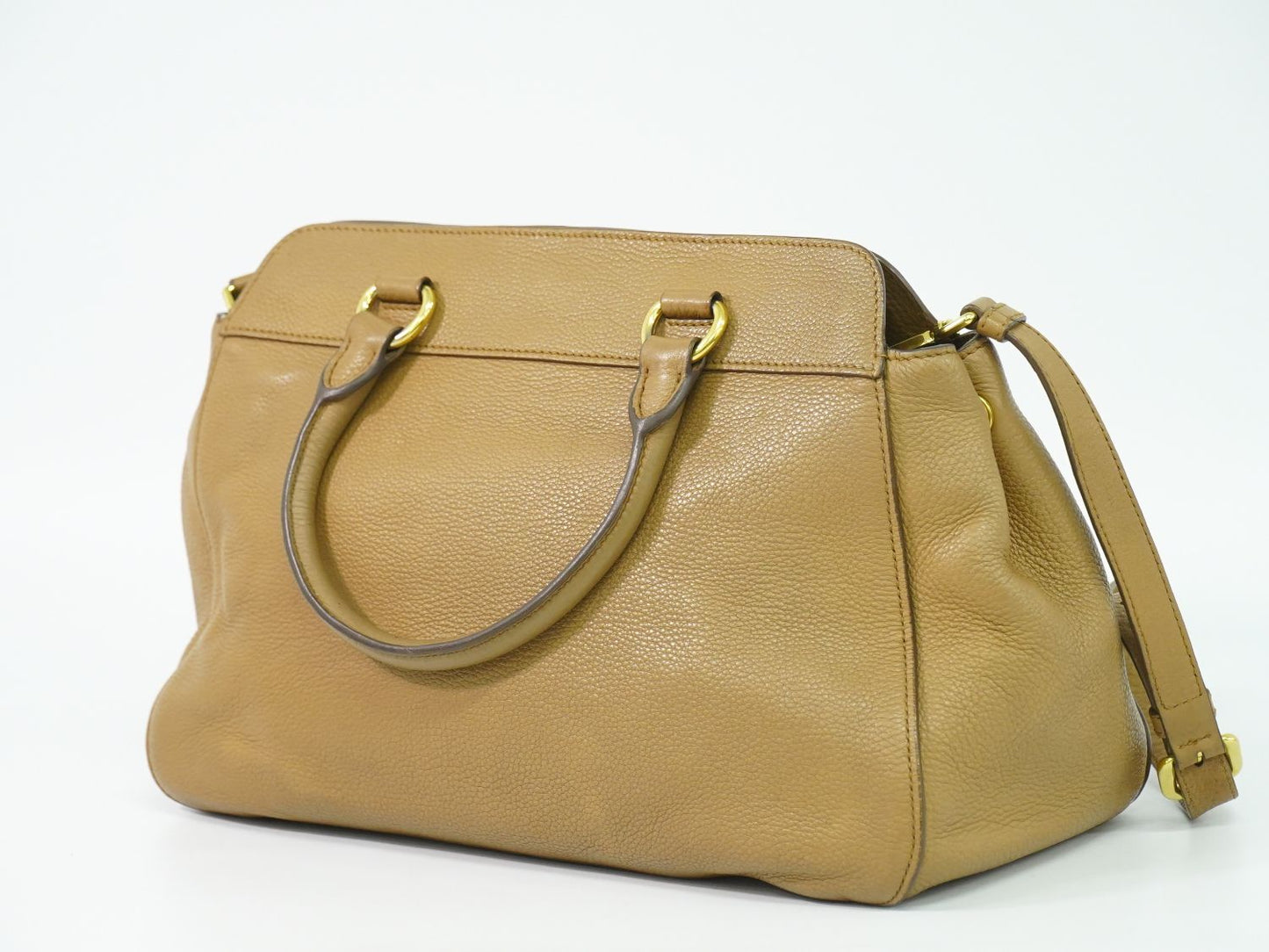 PRADA 2WAY ショルダーバッグ ベージュ