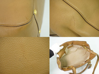 PRADA 2WAY ショルダーバッグ ベージュ