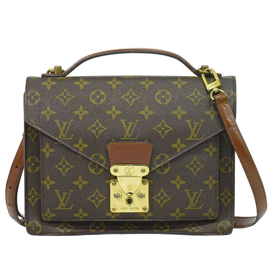 LOUIS VUITTON モンソー 26 モノグラム 2WAY ショルダーバッグ M51187