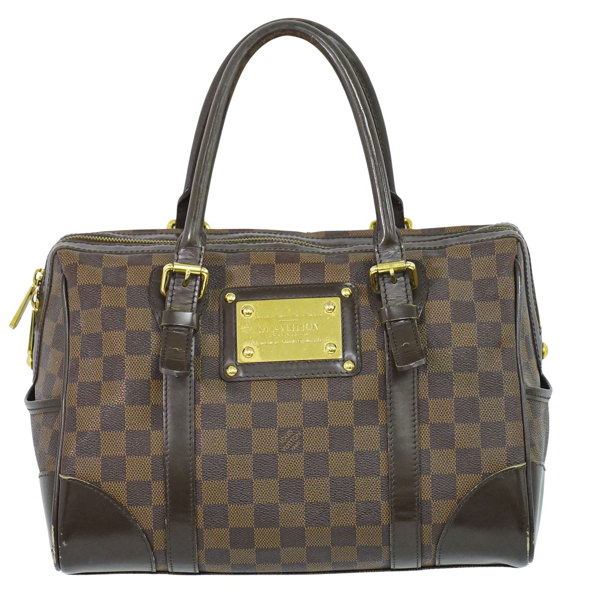 LOUIS VUITTON バークレー ダミエ エベヌ ハンドバッグ  N52000