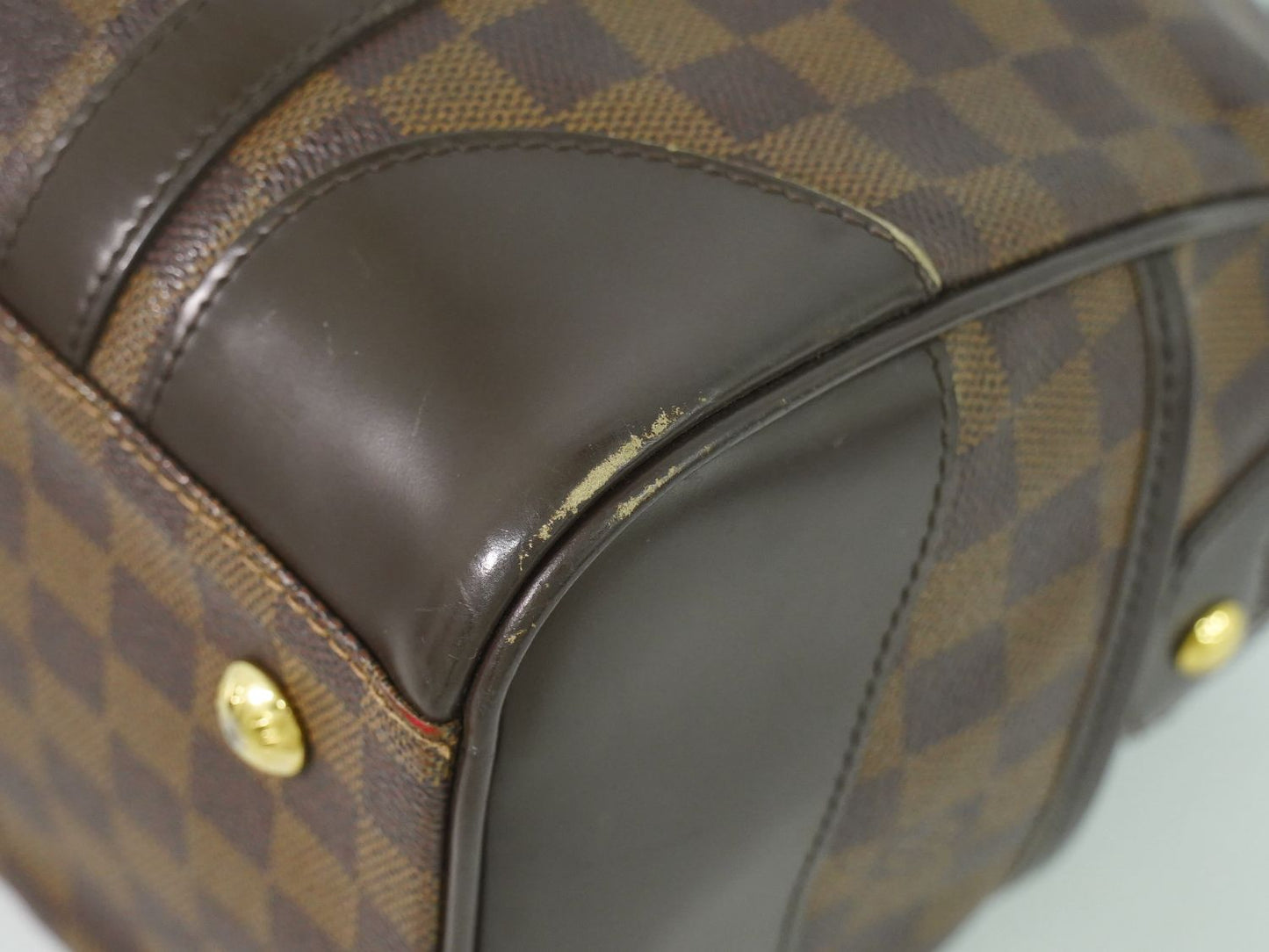 LOUIS VUITTON バークレー ダミエ エベヌ ハンドバッグ  N52000