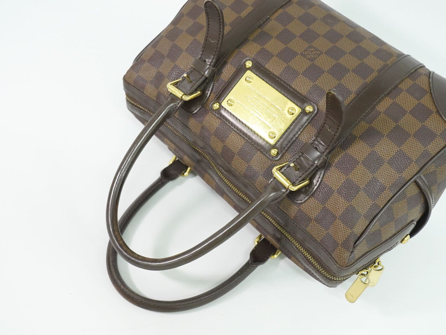 LOUIS VUITTON バークレー ダミエ エベヌ ハンドバッグ  N52000
