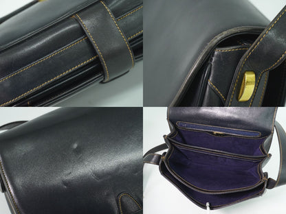 GUCCI インターロッキングG オールドグッチ ショルダーバッグ ネイビー
