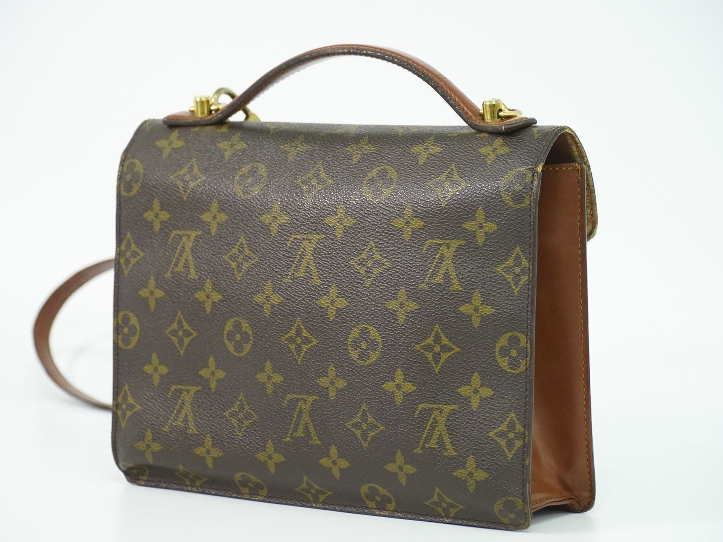 LOUIS VUITTON モンソー 26 モノグラム 2WAY ショルダーバッグ M51187