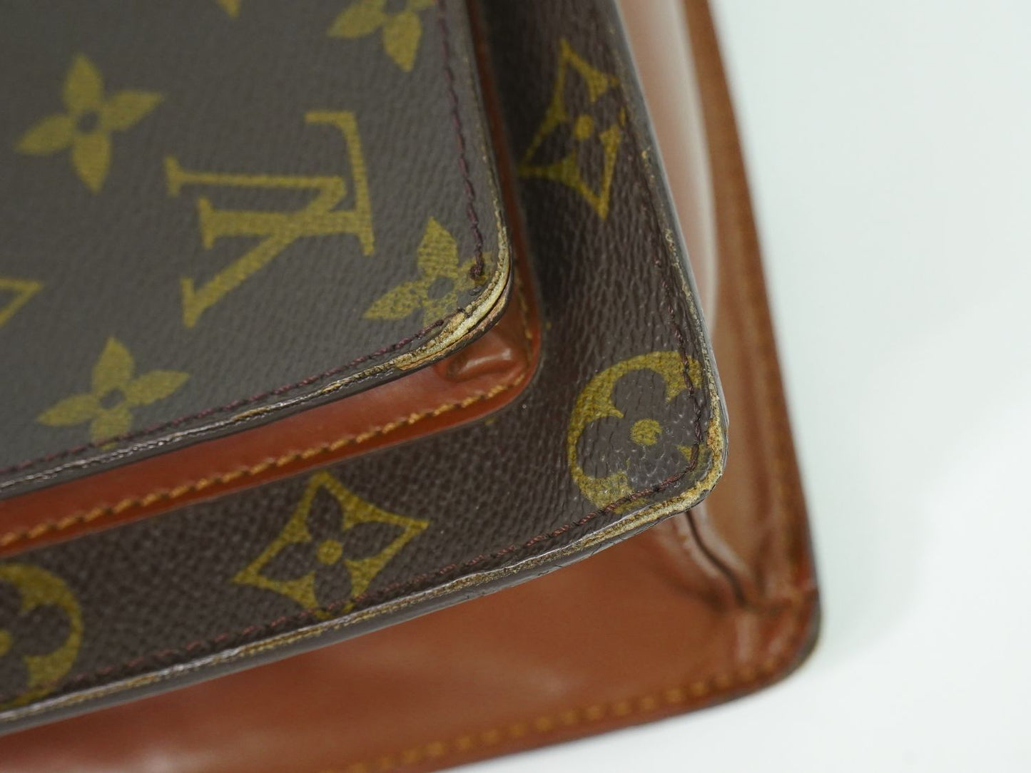 LOUIS VUITTON モンソー 26 モノグラム 2WAY ショルダーバッグ M51187