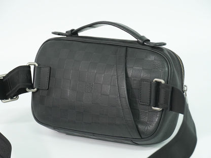 LOUIS VUITTON アンブレール ダミエ アンフィニ ボディバッグ オニキス N41288