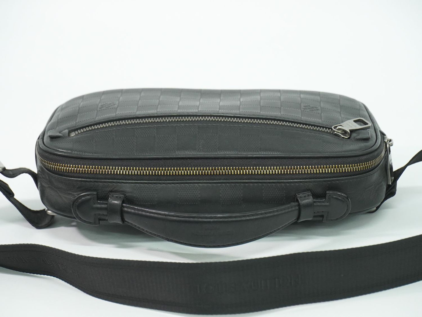 LOUIS VUITTON アンブレール ダミエ アンフィニ ボディバッグ オニキス N41288