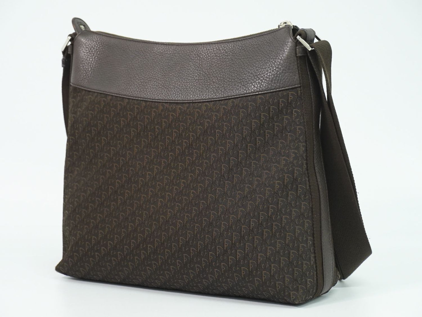 Christian Dior トロッター ショルダーバッグ ブラウン