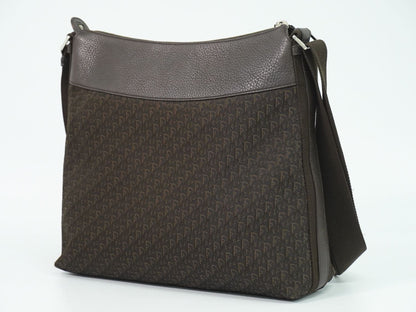 Christian Dior トロッター ショルダーバッグ ブラウン