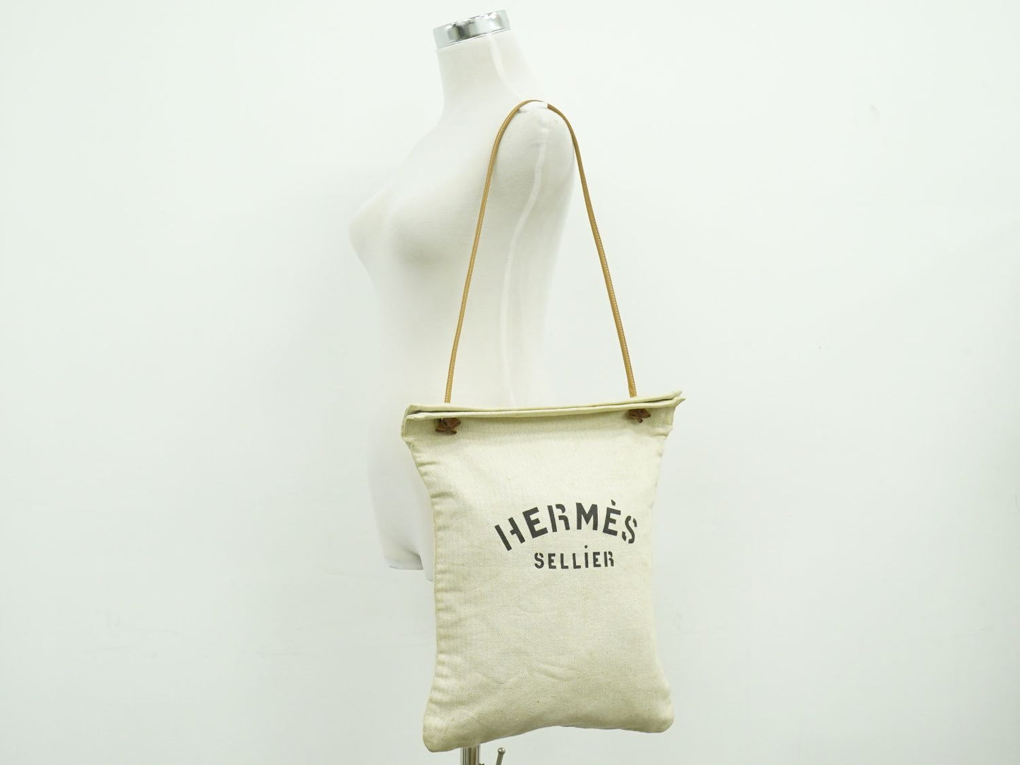 HERMES アリーヌ GM ショルダーバッグ アイボリー