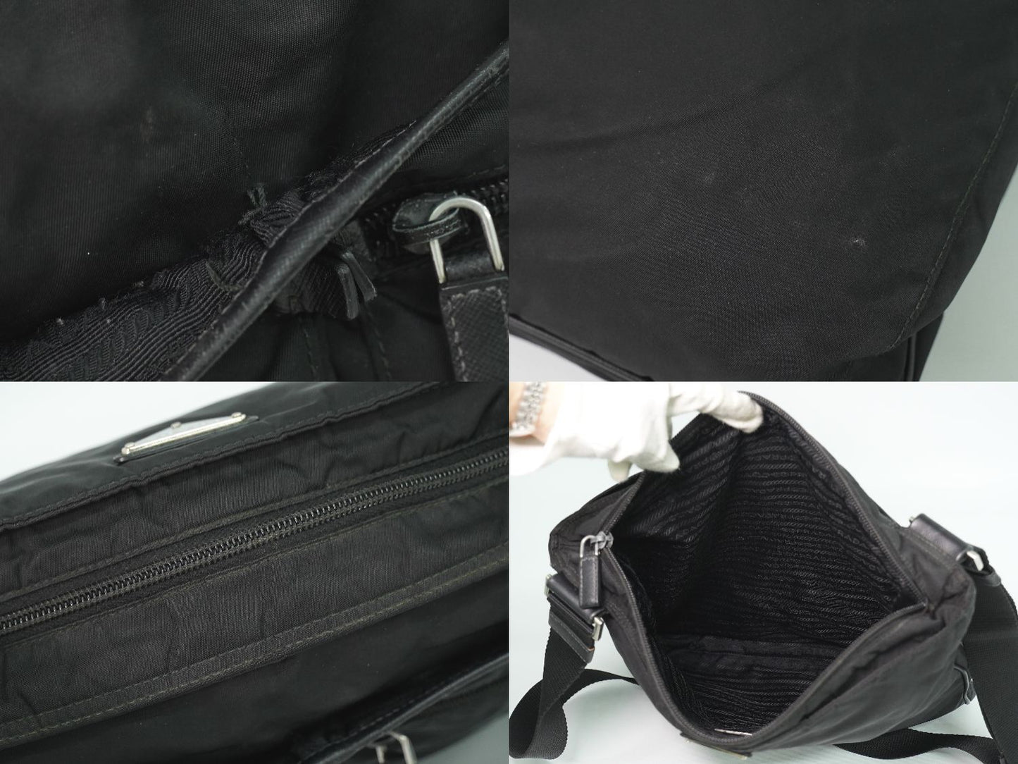 PRADA テスート ショルダーバッグ ブラック VA0220