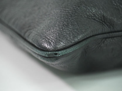 GUCCI グッチシマ レザー ショルダーバッグ ブラック 201446
