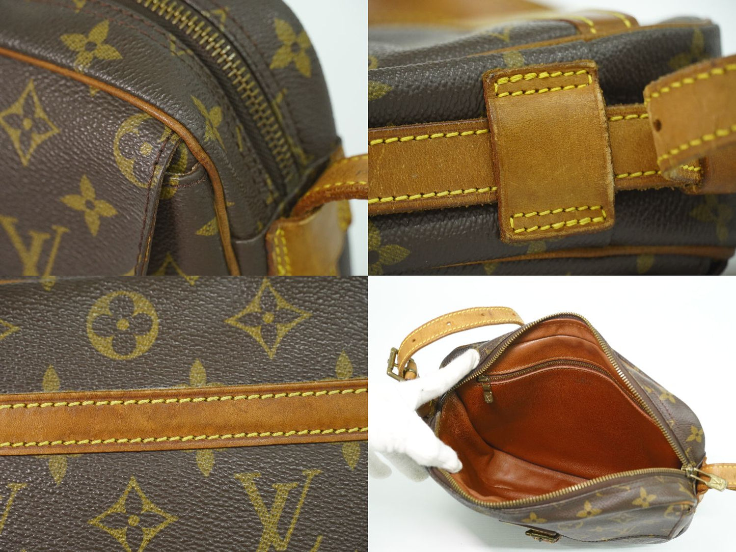 LOUIS VUITTON ジュヌフィーユ モノグラム ショルダーバッグ M51226