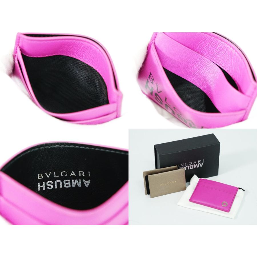 ブルガリ BVLGARI アンブッシュ AMBUSH コラボ カードケース 名刺入れ