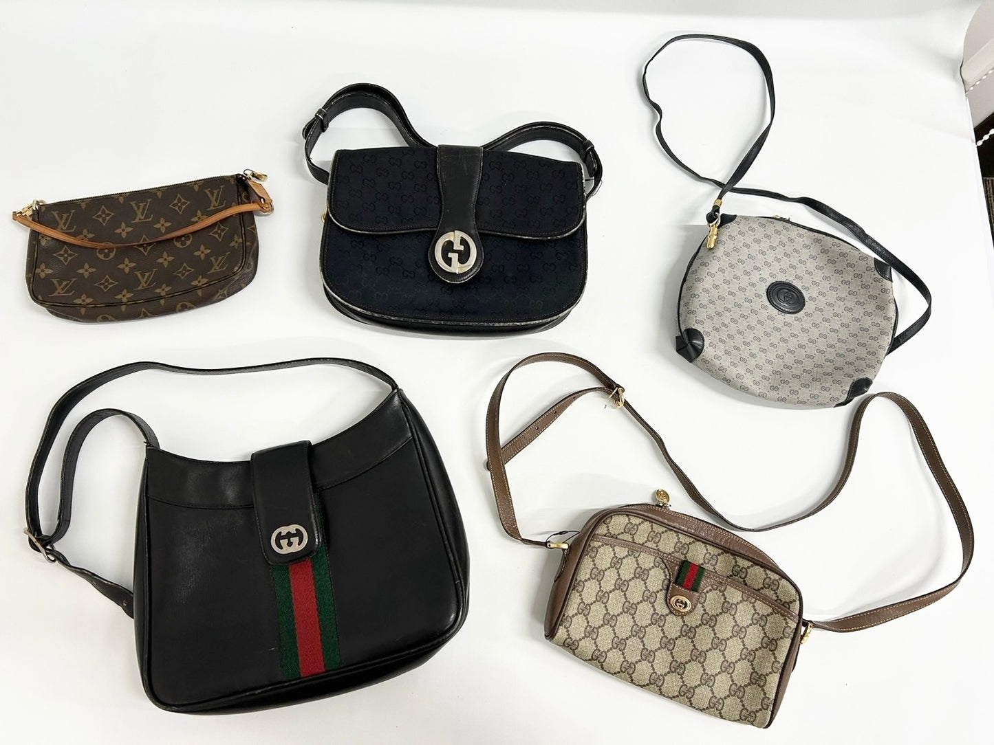 LOUIS VUITTON FENDI CELINE PRADA GUCCI CHANEL バッグ 12点 002-2